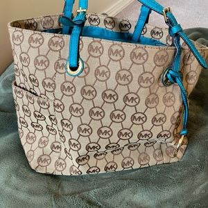 Michael Kors Teal Tote